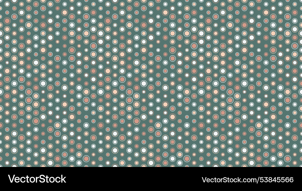 Polka dot pattern with abstract round shapes Polka dot pattern with abstract round shapes Vector Image