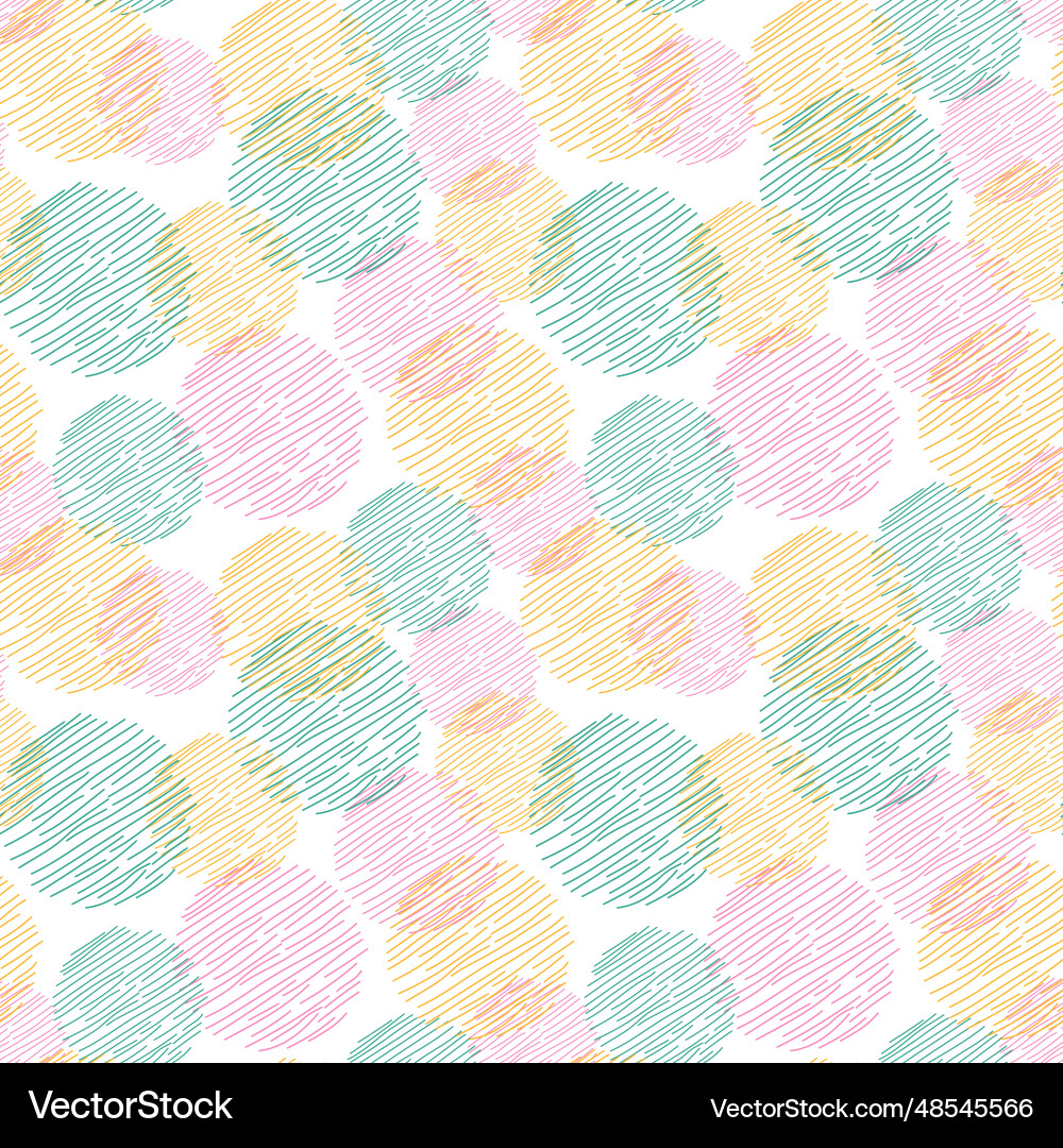 Seamless pattern geometric abstraction Vector Image
