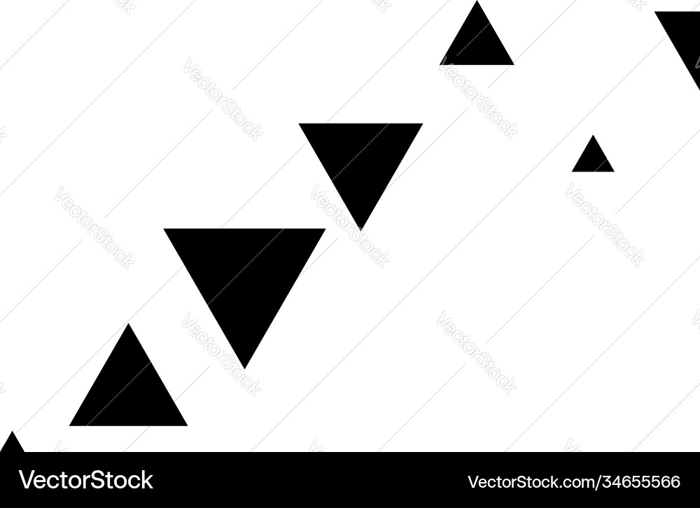 Triangles halftone triangle geometric background Vector Image