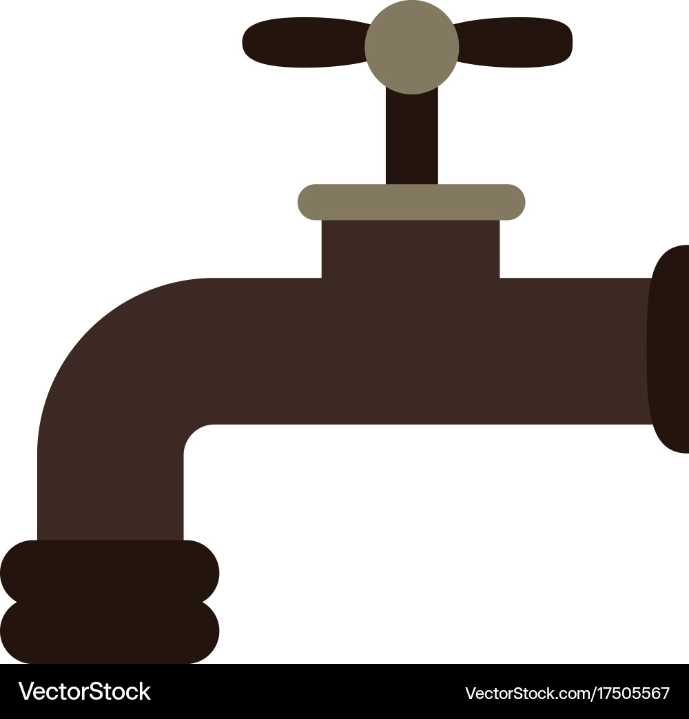 Regular faucet icon image Vector Image