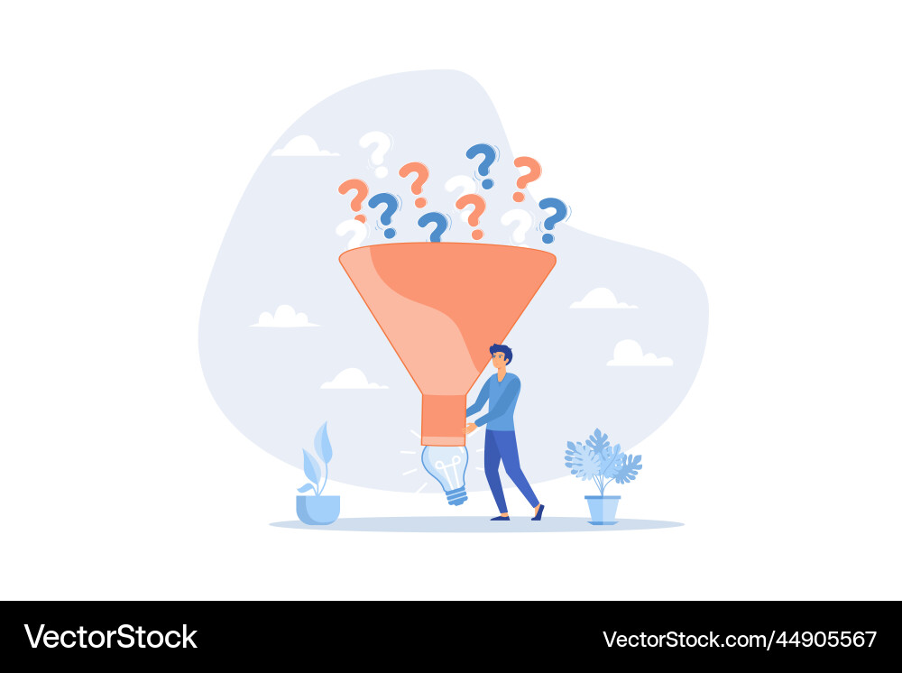 Solving problem solution or result from business Solving problem solution or result from business Vector Image