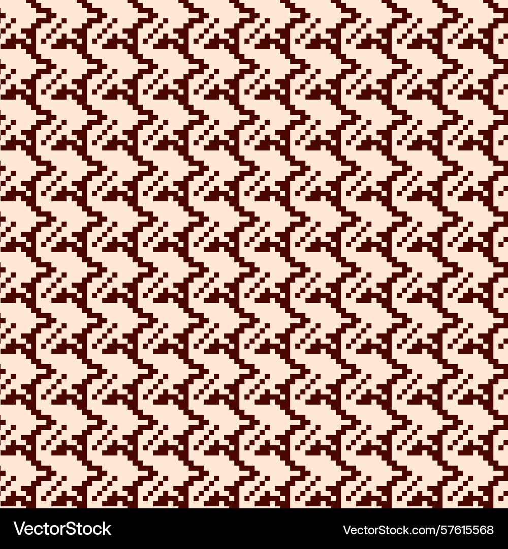 Geometric houndstooth color seamless pattern Vector Image