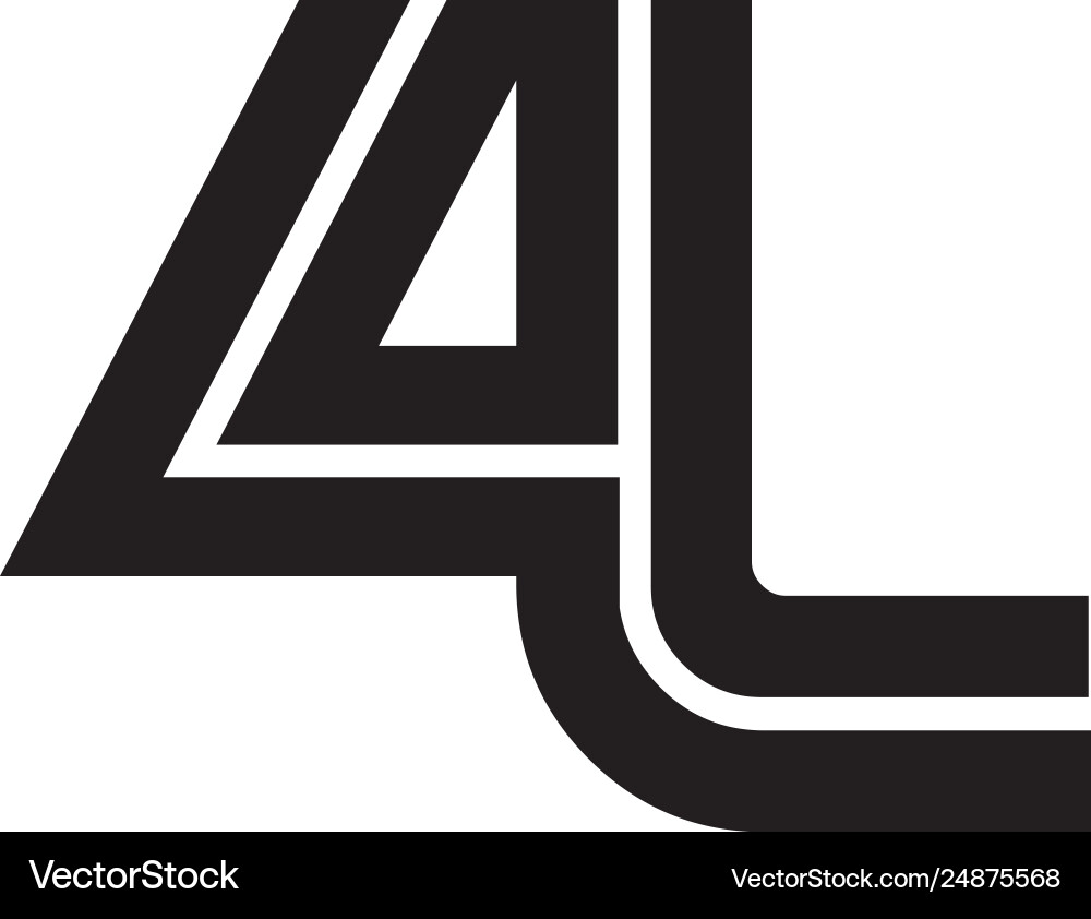 Initial letter linked design logo template Initial letter linked design logo template Vector Image