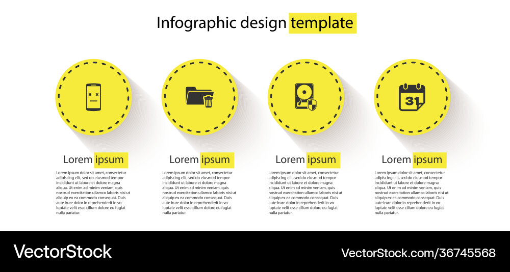 Set dead mobile delete folder hard disk drive Set dead mobile delete folder hard disk drive Vector Image