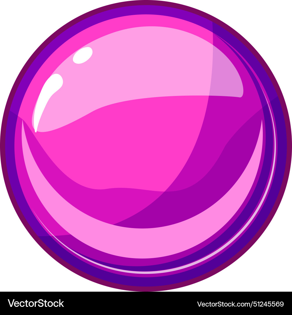 App round game button cartoon Vector Image