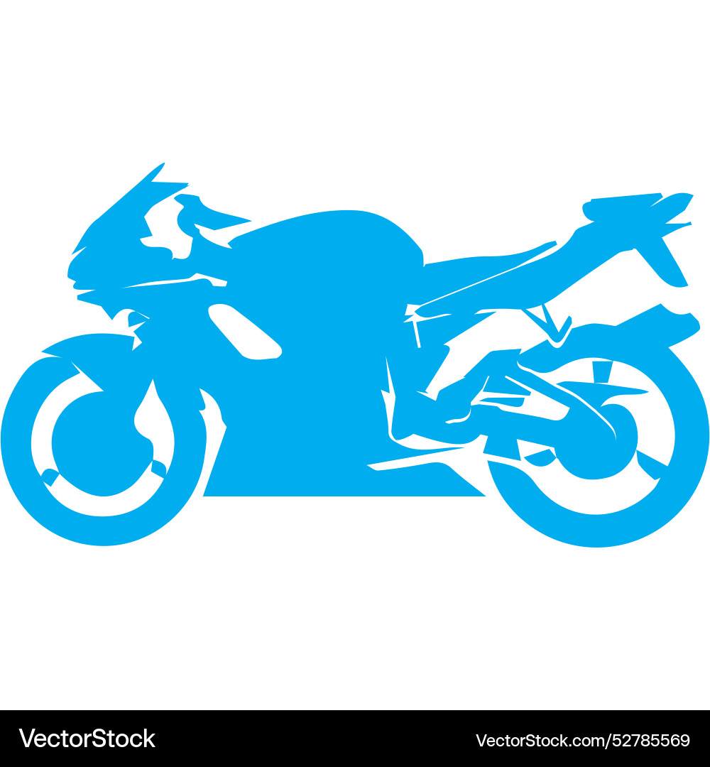 Motorbike icon symbol Royalty Free Vector Image