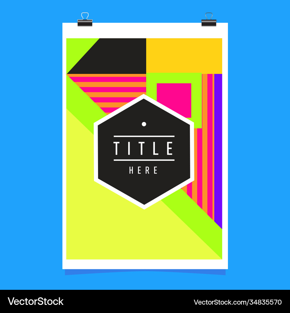 Abstract colorful geometric pattern background Abstract colorful geometric pattern background Vector Image