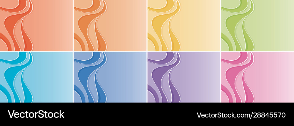 Background template with abstract patterns Vector Image
