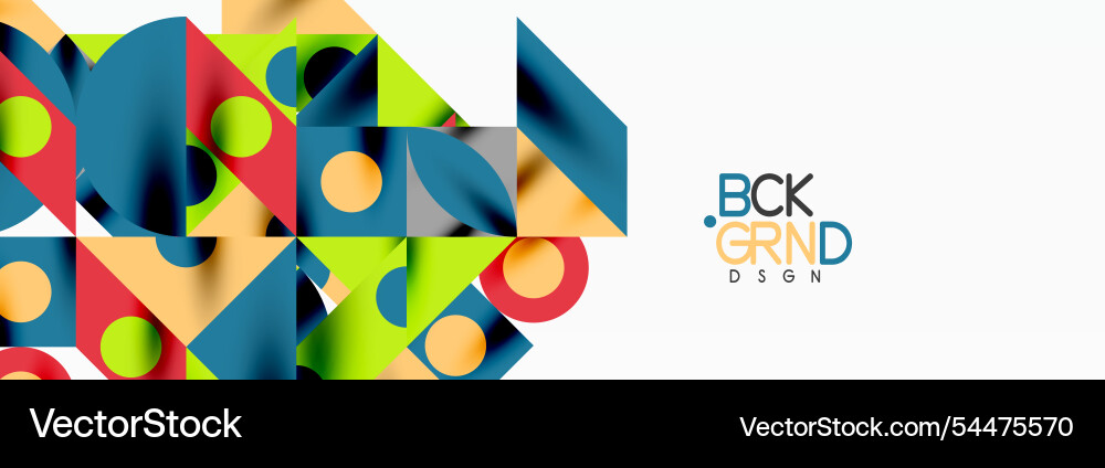 Trendy triangles lines round elements and circles Trendy triangles lines round elements and circles Vector Image