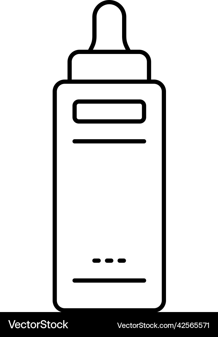 Scalp savior line icon Scalp savior line icon Vector Image