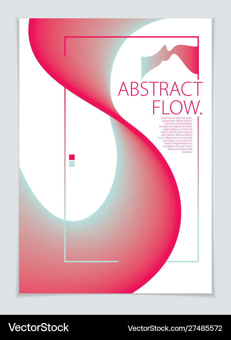 Abstract shape background composition a4 print Abstract shape background composition a4 print Vector Image