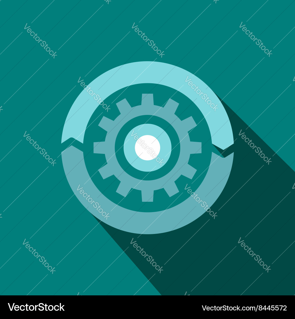 Setting parameters icon flat style vector image