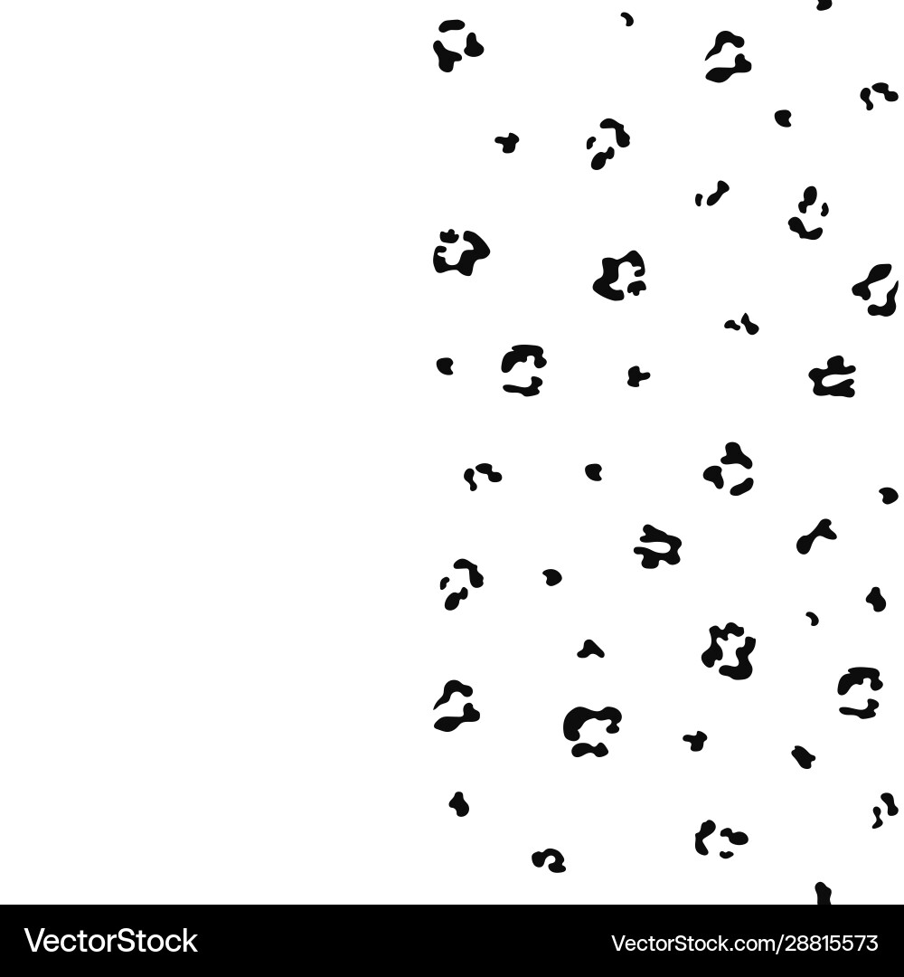 Seamless leopard pattern print Vector Image