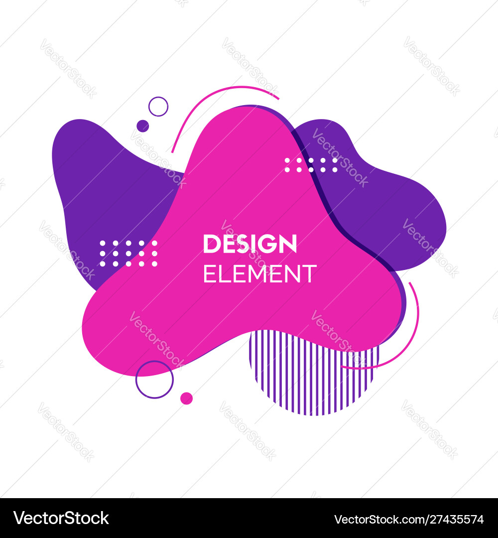 Abstract liquid shape dynamic fluid Abstract liquid shape dynamic fluid Vector Image