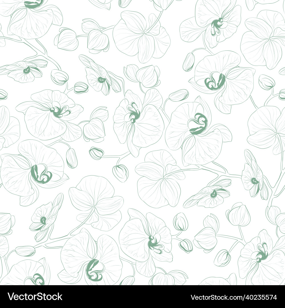Tropical seamless pattern on white background Tropical seamless pattern on white background Vector Image