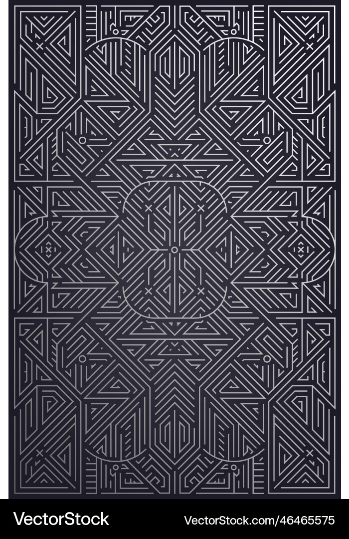 Art deco design element label and frame Art deco design element label and frame vector image