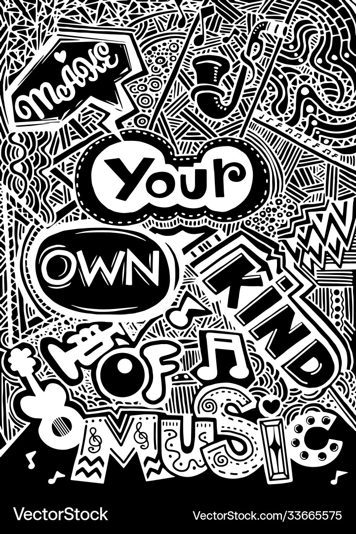 Handschrift Zitat gezogen Typografie Poster Handschrift Zitat gezogen Typografie Poster vektorbild
