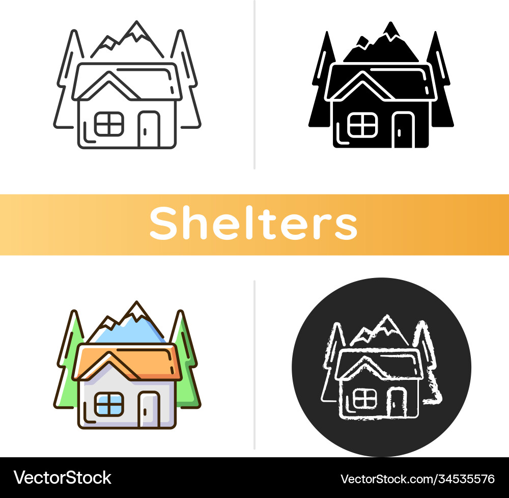Bothy icon Bothy icon vector image