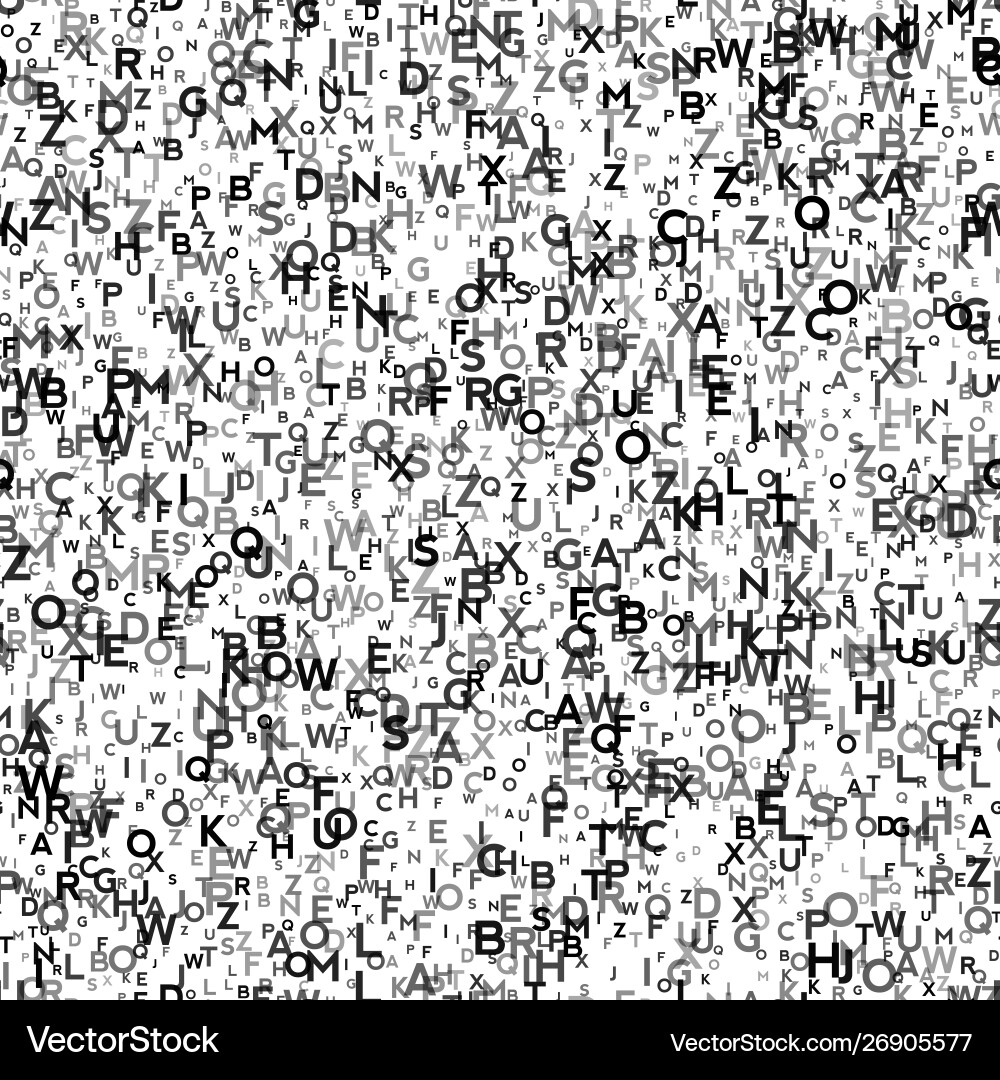 Abstract Letter Background vector image