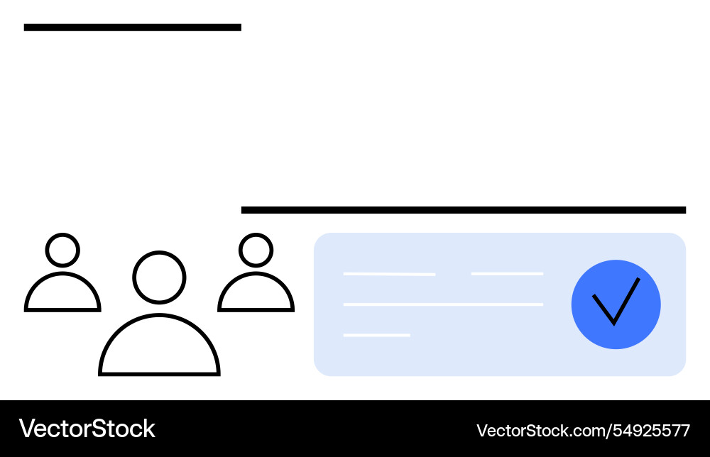 Collaborative teamwork and task completion Collaborative teamwork and task completion vector image