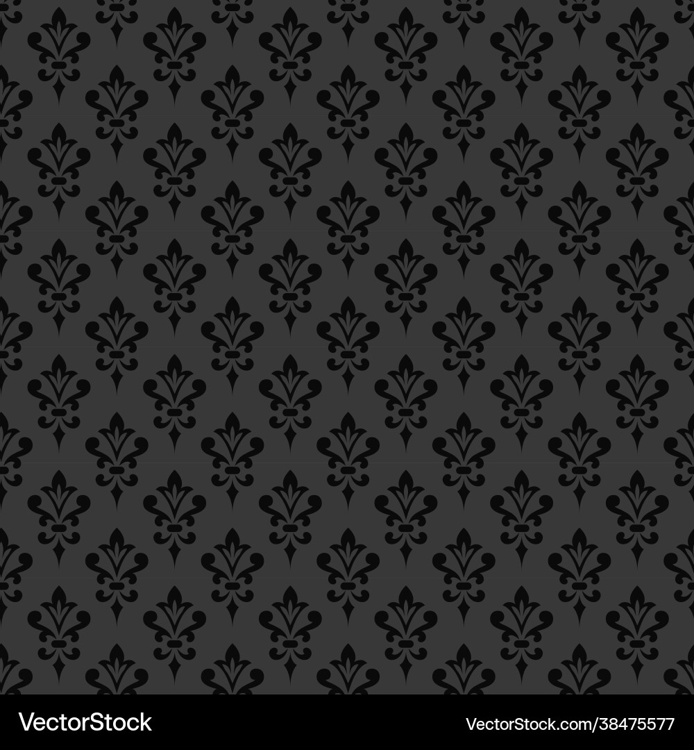 Damask seamless pattern Damask seamless pattern vector image