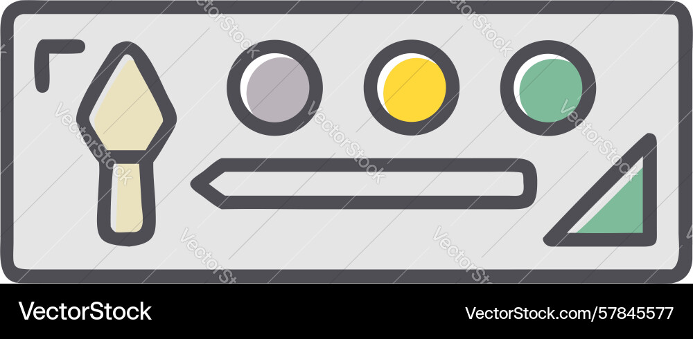 Modern remote control interface for smart devices Vector Image