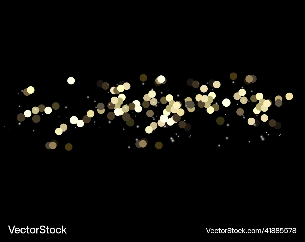 Shining bokeh isolated on transparent background Shining bokeh isolated on transparent background vector image