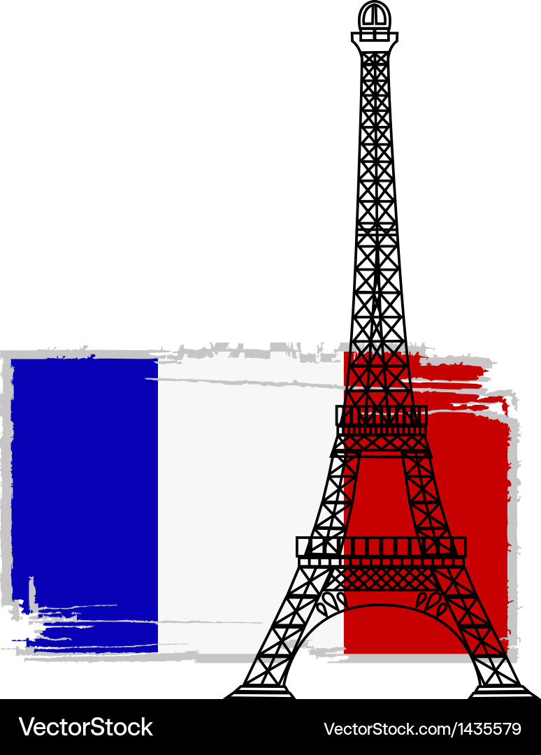 Eiffel tower Vector Image