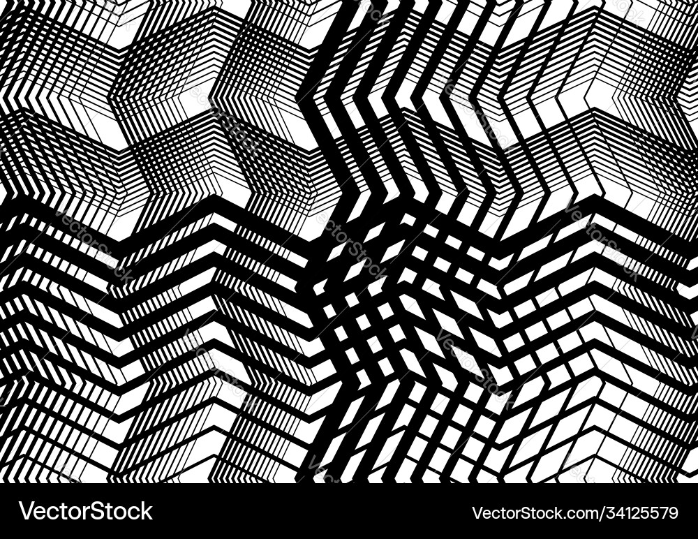 Geometric structure angular angled lines stripes Vector Image
