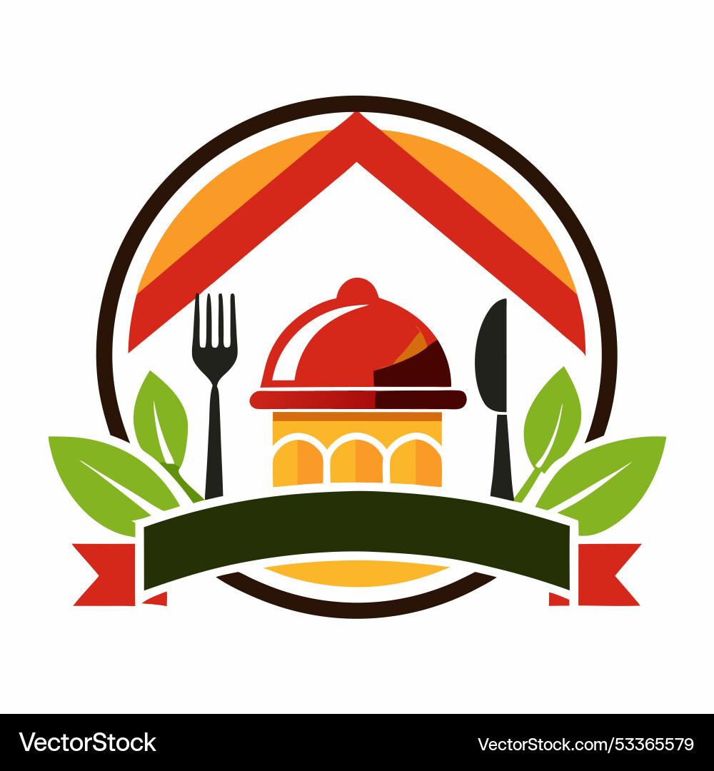 Restaurant logo Royalty Free Vector Image - VectorStock