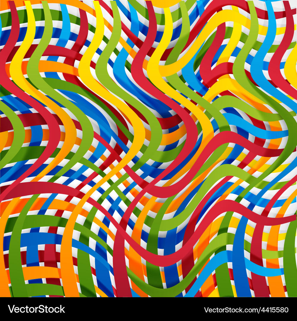 Abstract background design waves Vector Image