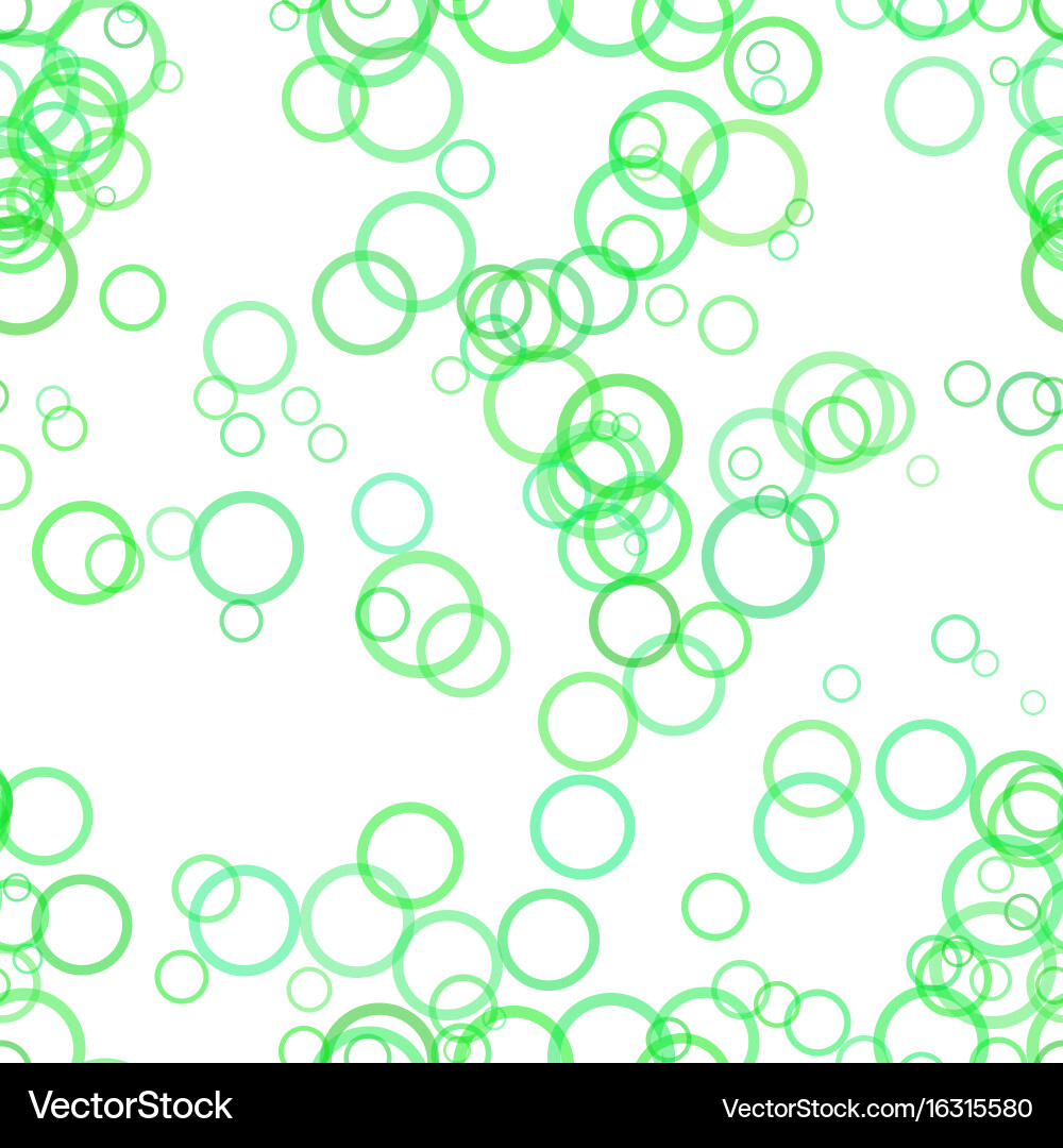 Seamless abstract geometric circle pattern Vector Image