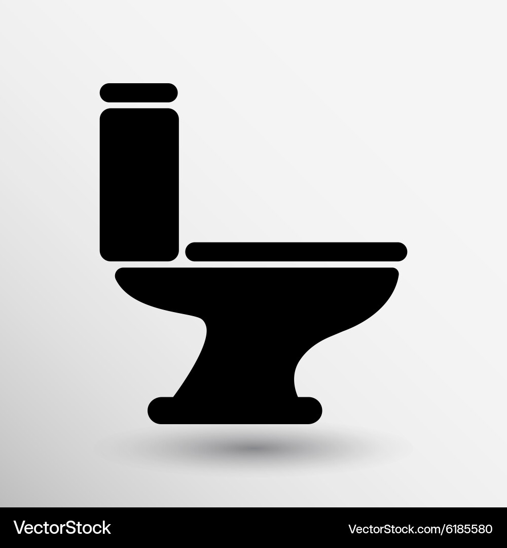 Toilet icon button logo symbol concept – Royalty-Free Vector | VectorStock, image size:1000x1080