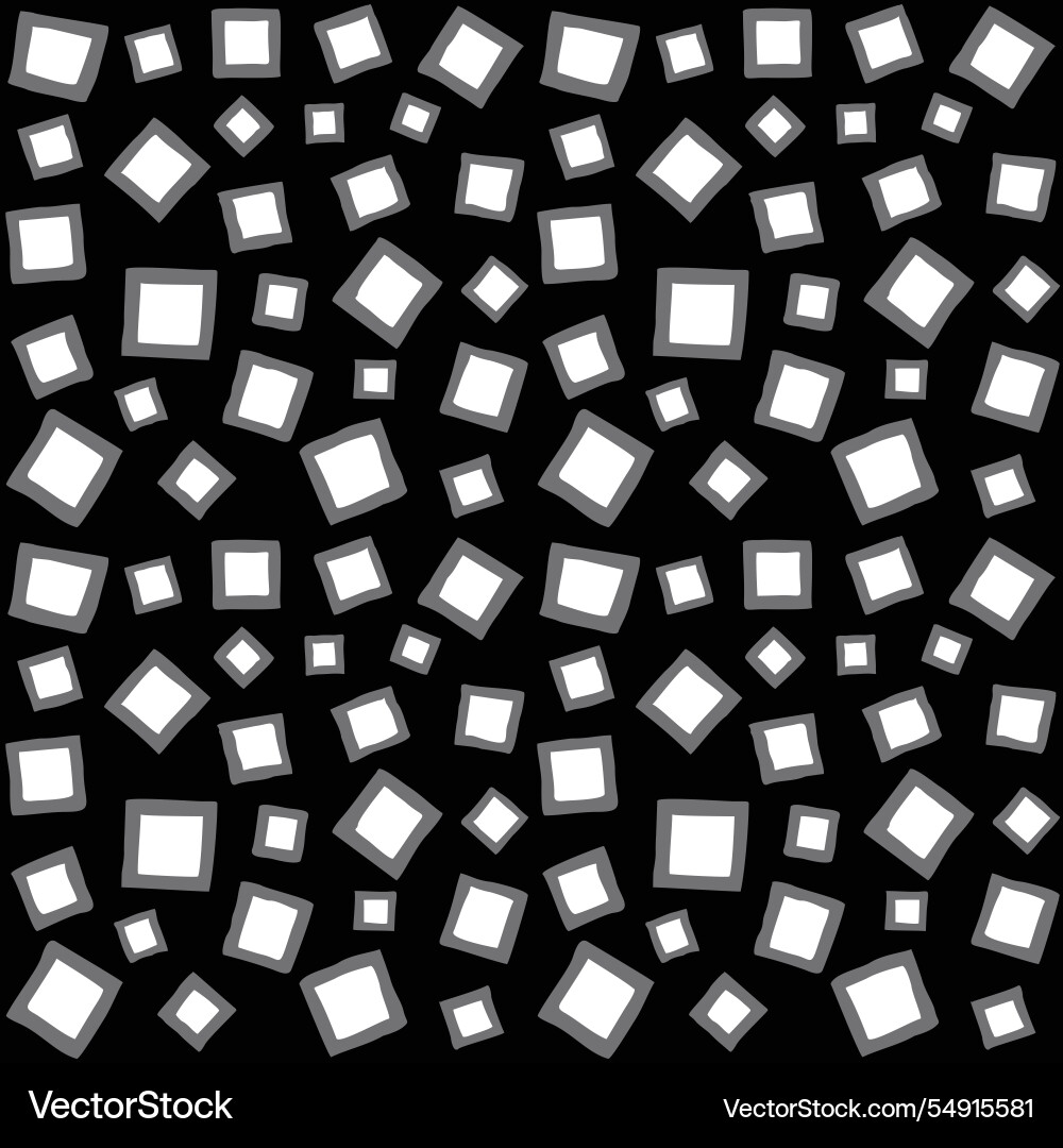 Square line abstract seamless pattern background Vector Image