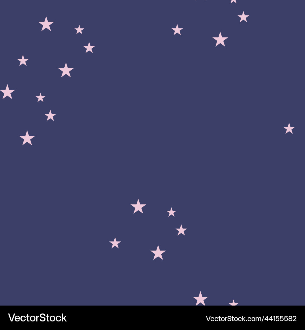 Seamless pattern with random stars on dark Seamless pattern with random stars on dark Vector Image