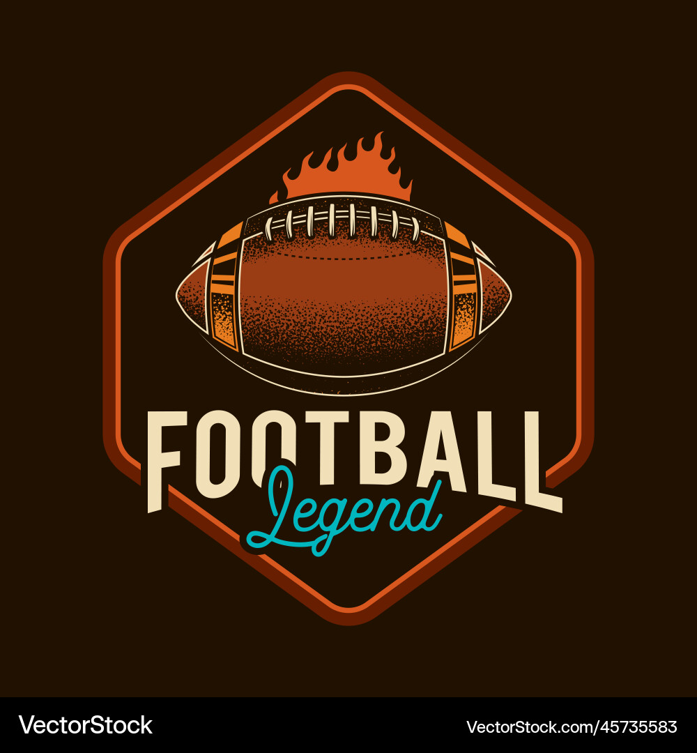 American football Vector Image