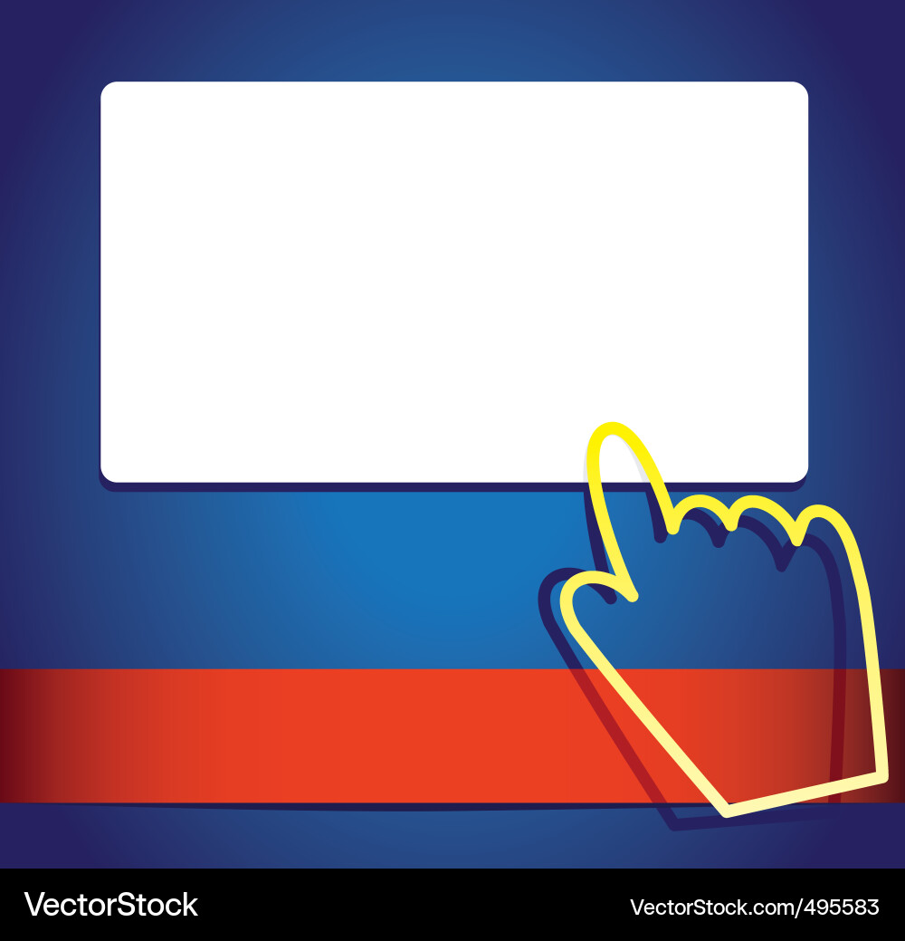 Kinder Cursor Pointer Vektorbild