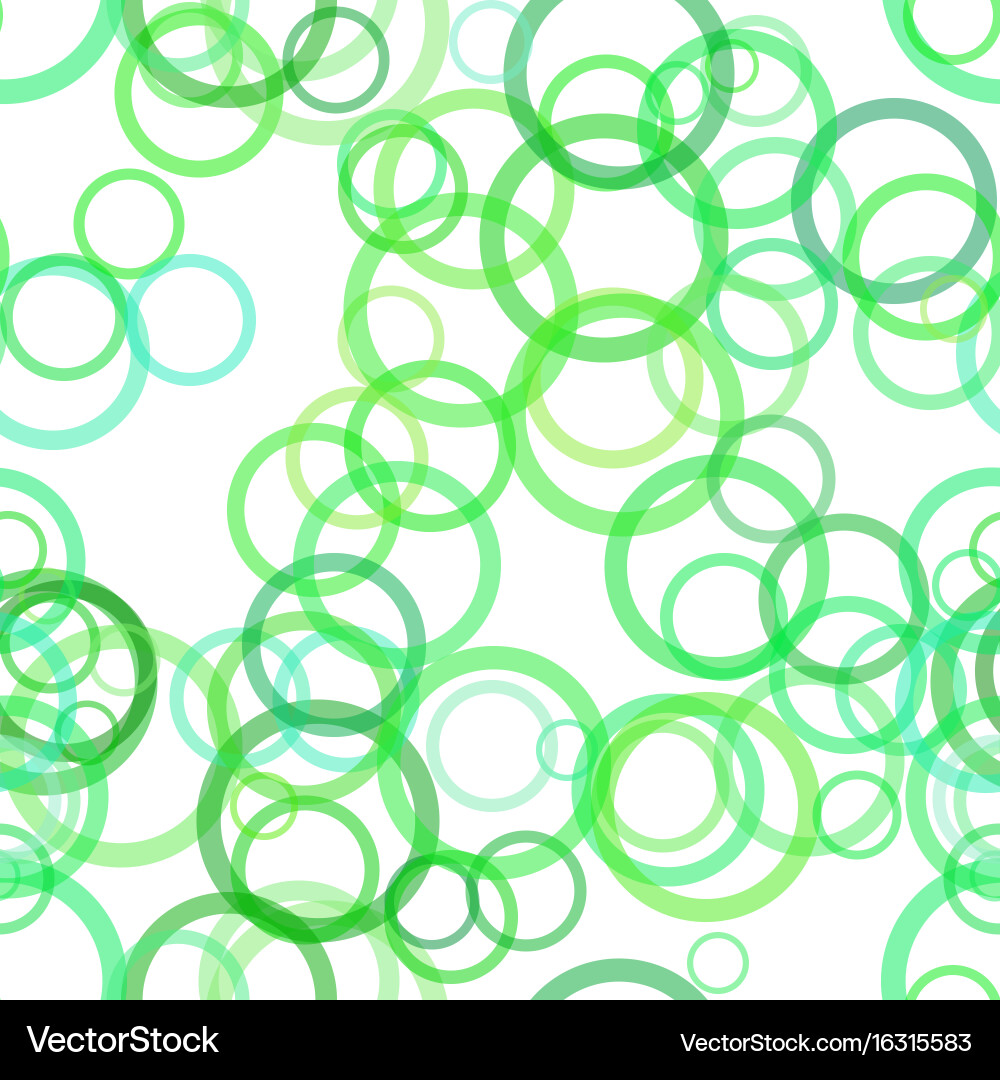 Seamless geometric circle pattern background Vector Image