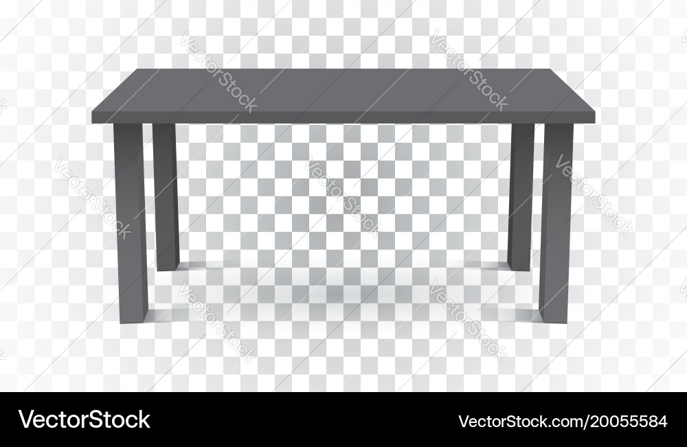 3d table for object presentation empty dark top Vector Image