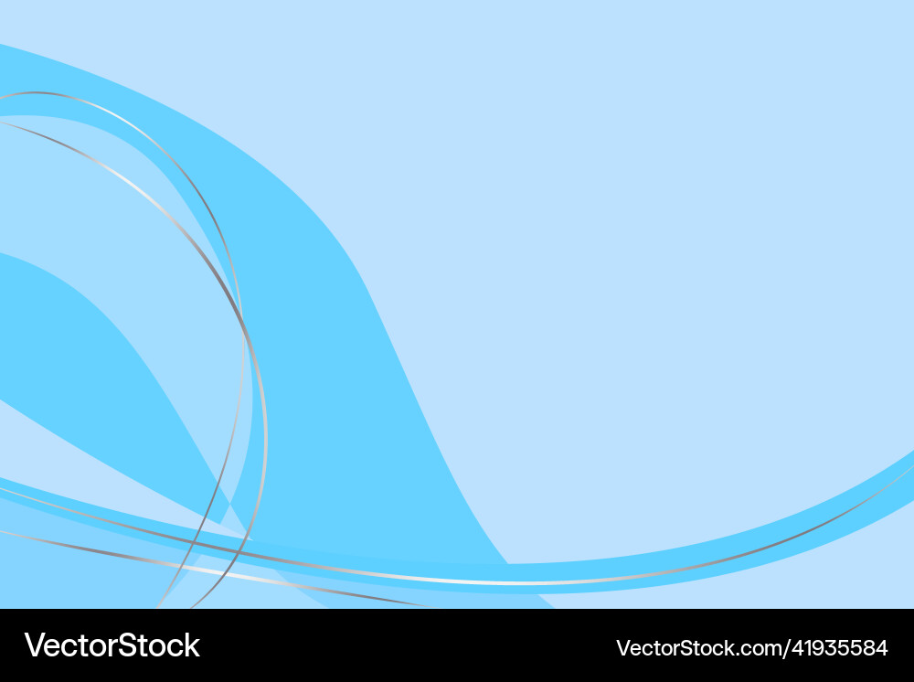 Abstract pattern with gentle blue background soft Vector Image