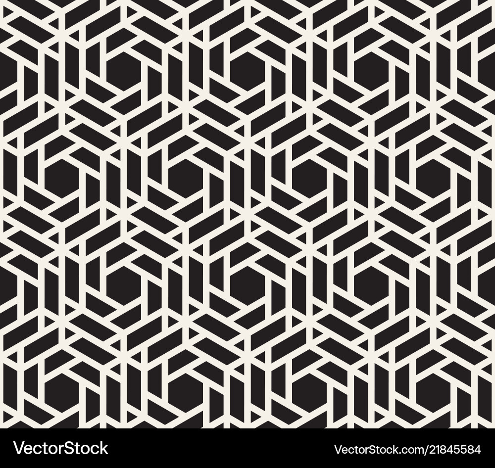 Geometric Lattice Pattern Vector Image