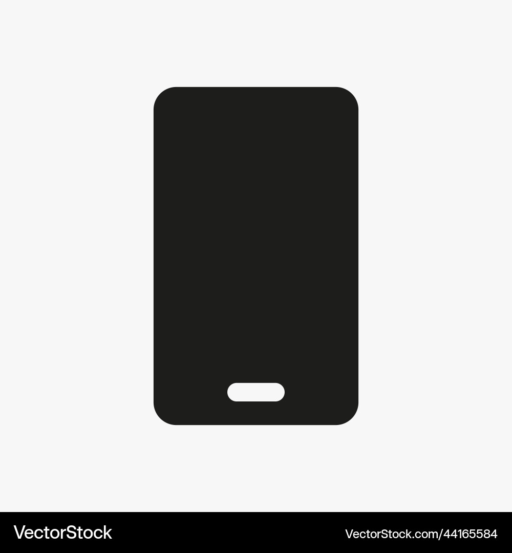 Smartphone icon template for web computer Vector Image