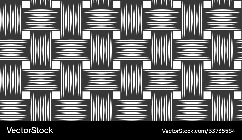 Weave seamless pattern linear background Weave seamless pattern linear background Vector Image