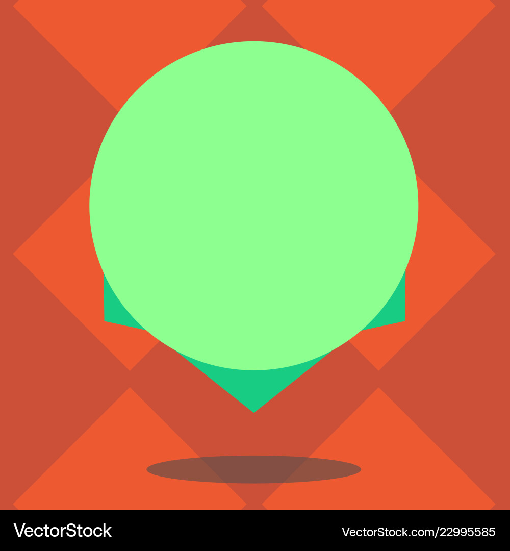 Design business empty template isolated minimalist Vector Image