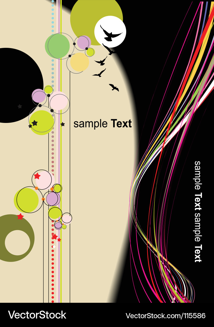 Abstract background Vector Image