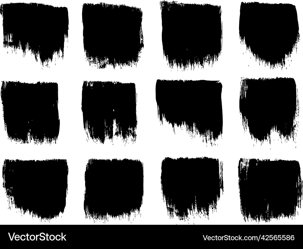 Grunge Paint Splatters Backgrounds vector image