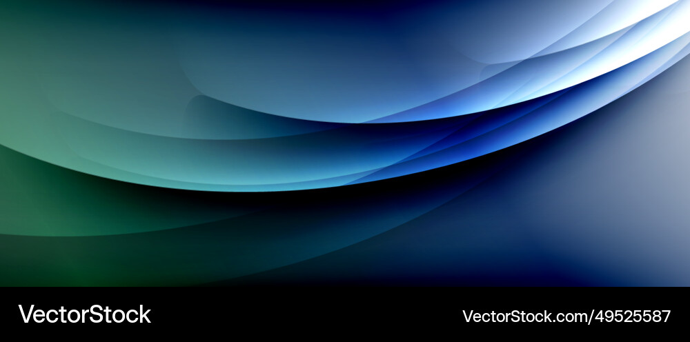 Dynamic flowing waves on gradient color background Dynamic flowing waves on gradient color background Vector Image