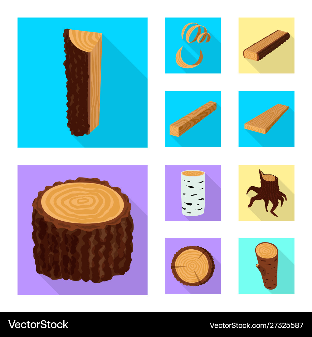 Isolated object material and nature sign set Isolated object material and nature sign set Vector Image