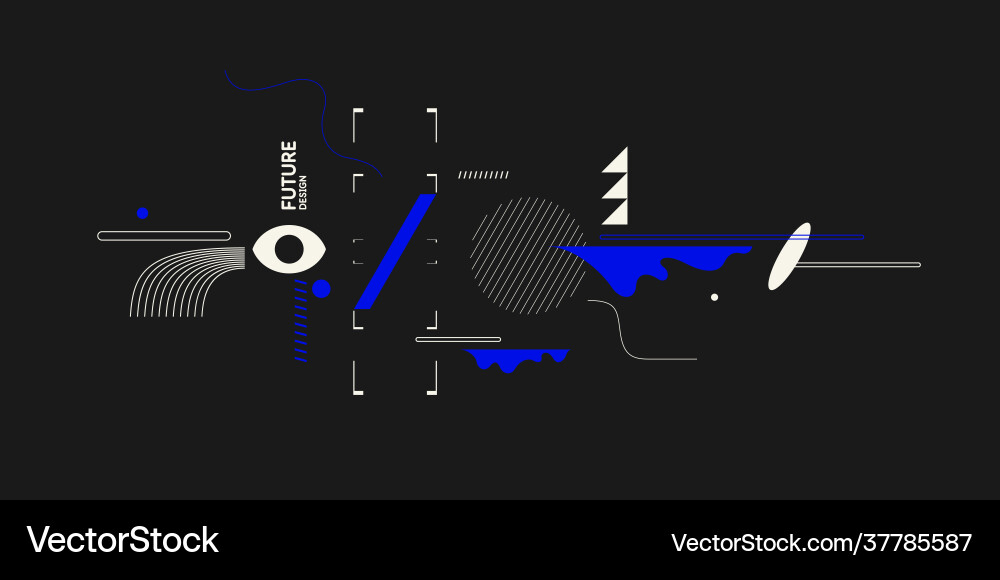 Modern backgrounds with abstract elements Modern backgrounds with abstract elements Vector Image