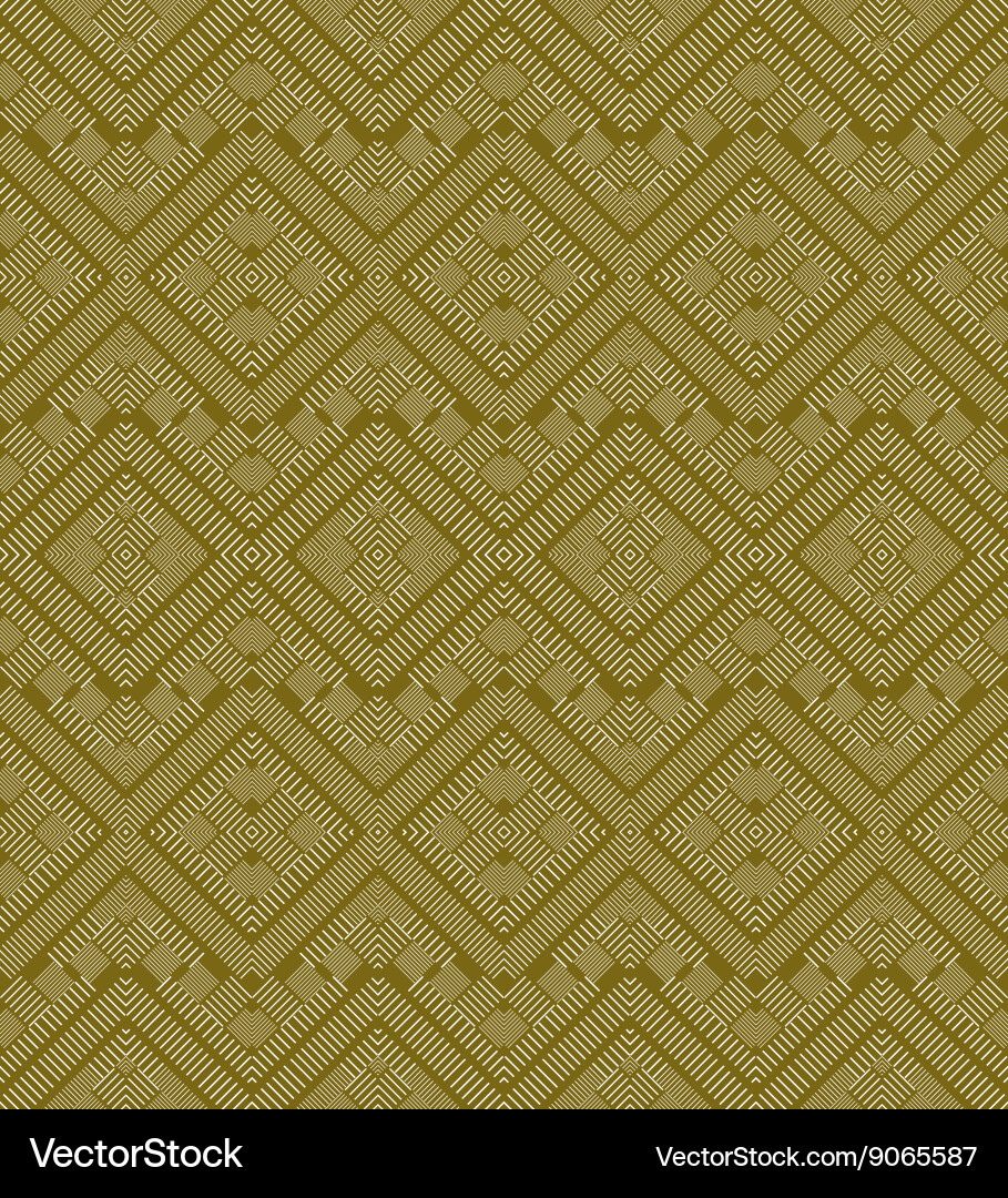 Seamless pattern repeating geometric texture vector image